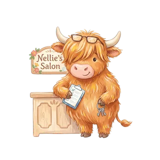 Nellie the salon owner